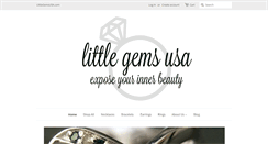 Desktop Screenshot of littlegemsusa.com